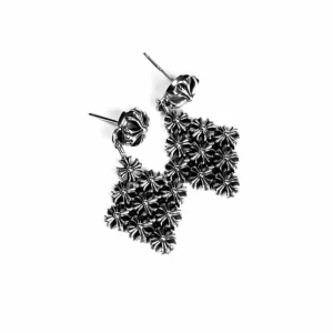 Chain Mail CH Plus Earring (Small) – Stylish, Bold, and Timeless