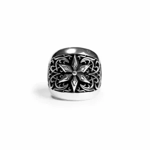 Chrome Hearts Oval Star Ring Classic – Bold, Timeless Luxury Jewelry