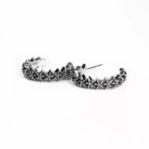 5-Sided Star Hoop Earrings – Stylish, Unique, and Modern Jewelry