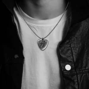 ROLLING STONES GUITAR PICK CHARM
