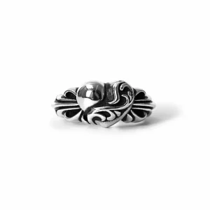 Floral Cross Heart Ring – Beautiful and Symbolic Jewelry of Love and Faith