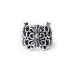 Butterfly Floral Cross Ring – Elegant & Symbolic Jewelry